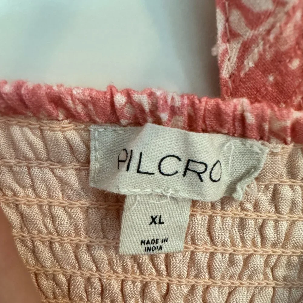 Anthropologie Pilcro Long-Sleeved Babydoll Dress-Size XL. Like New - Picture 5 of 5